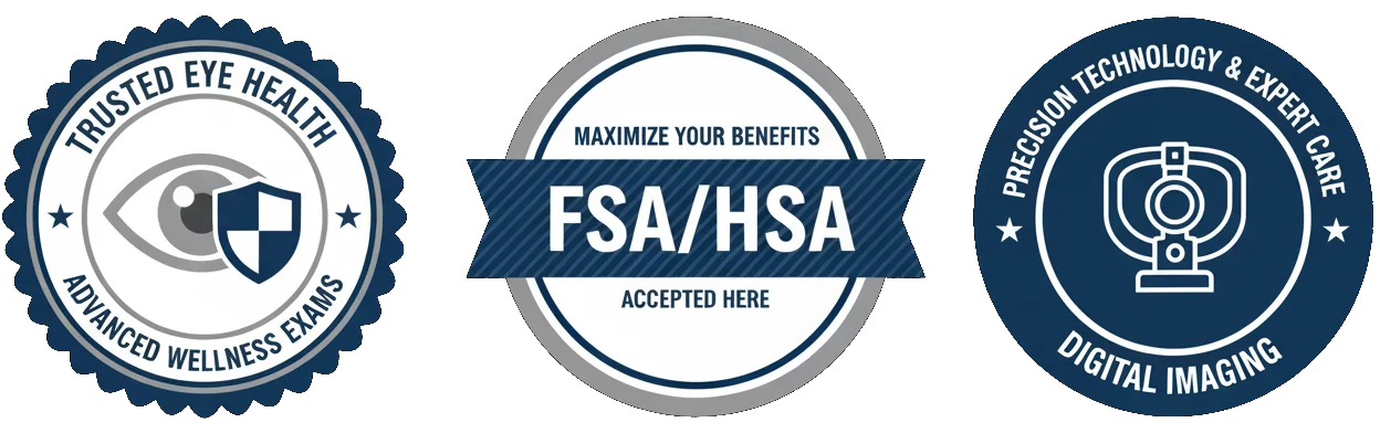 Eye exam illustration